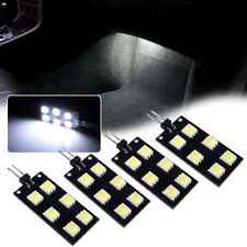 4x Error Free White Footwell Lights 5050-SMD LED For Audi A4 S4 B8 2008-2015 picture