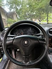 1999-2005 Mazda Miata Mx5 Oem Black Leather Nardi Steering Wheel NB 99-05  picture