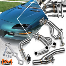 For 93-95 Camaro/Firebird 3.4L V6 Stainless Steel Dual 3-2-1 Exhaust Header+Pipe picture