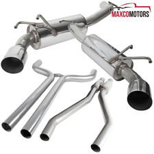 Catback Exhaust Fits 2010-2015 Chevy Camaro 3.6L V6 Stainless Dual Muffler picture