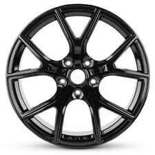 New Wheel For 2018-2021 Jeep Grand Cherokee 20 Inch Gloss Black Aluminum Rim picture