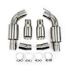 fits CAMARO V8 10 11 12 13 14 15 Stainless Steel AXLE-BACK exhaust modular kit picture