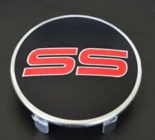1PC OF SS BLACK AND RED EMBLEM BADGE LEFT DRIVERS SIDE STEERING WHEEL HORN COVER picture