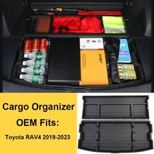 2019-2024 Toyota RAV4 Trunk Hidden Organizer Insert Cargo Rear Hatch Storage Box picture
