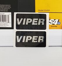 VIPER CAR ALARM STICKER WINDOW SECURITY DOUBLE SIDED 100% ORIGNAL AUTHENTIC picture