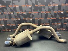 2007 CORVETTE C6 Z06 CORSA SPORT AXLE BACK EXHAUST POLISHED TIPS USED picture