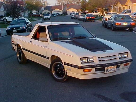 1984  Dodge Rampage  picture, mods, upgrades