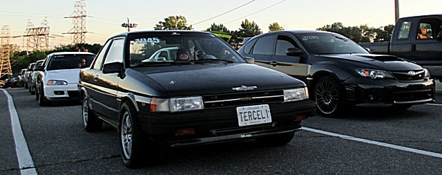 Black 1989 Toyota Tercel 1 (Turbo)