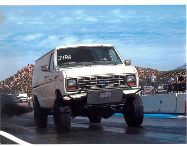  1990 Ford Econoline 1 ton diesel 4x4