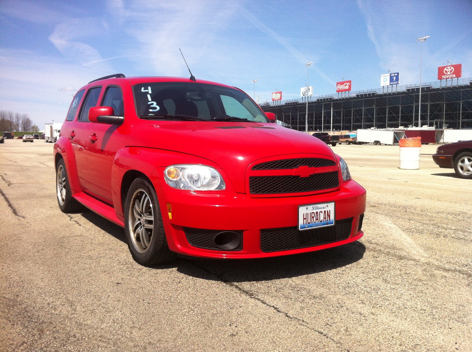 Victory Red 2008 Chevrolet HHR SS