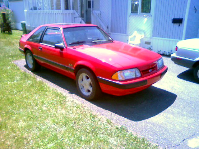  1990 Ford Mustang LX 5.0 hatchback