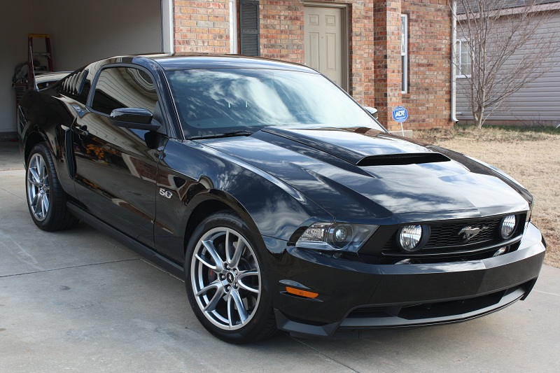 Black 2012 Ford Mustang GT 5.0