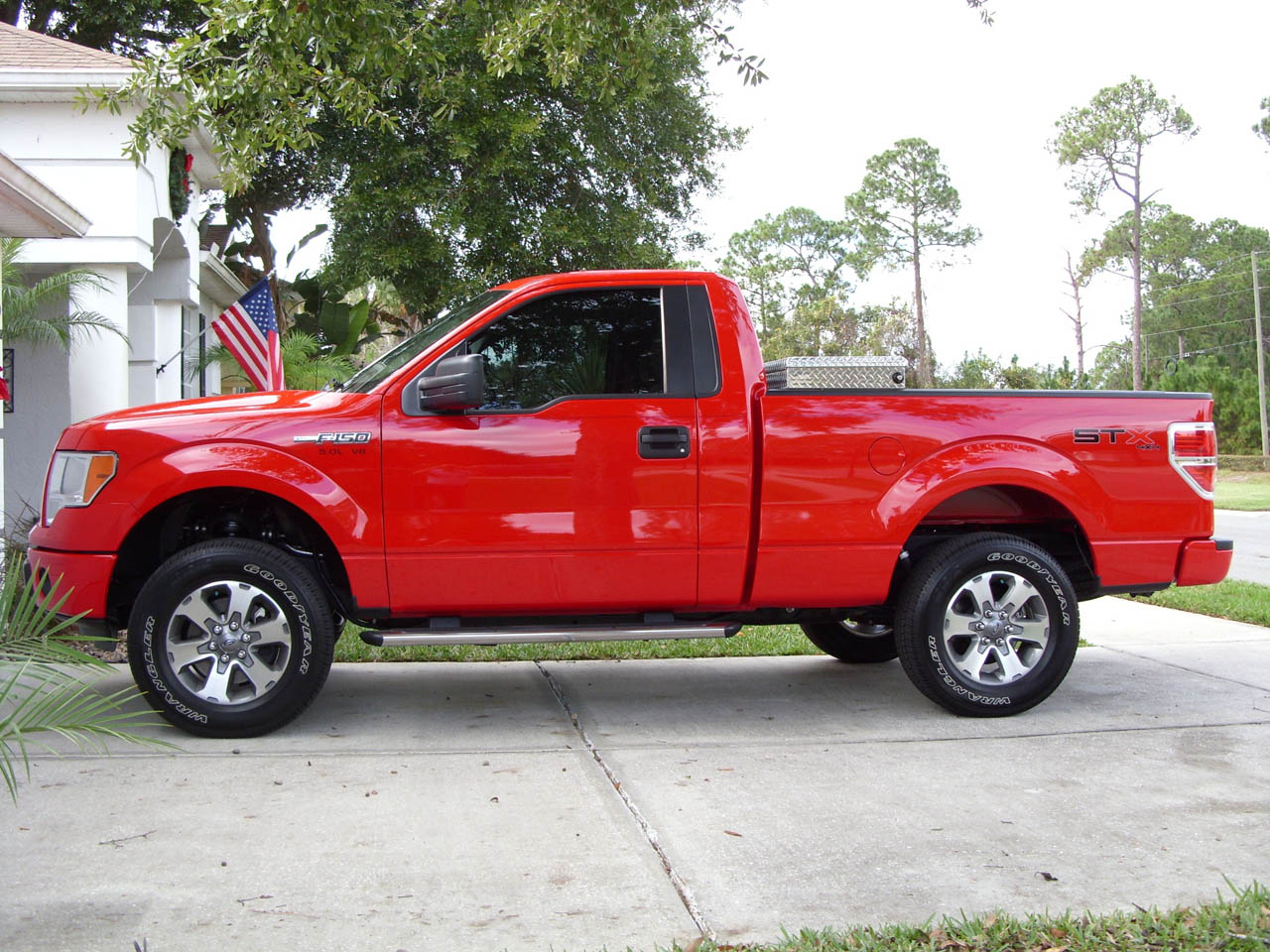 Race Red 2011 Ford F150 STX 4X4 5-star tune