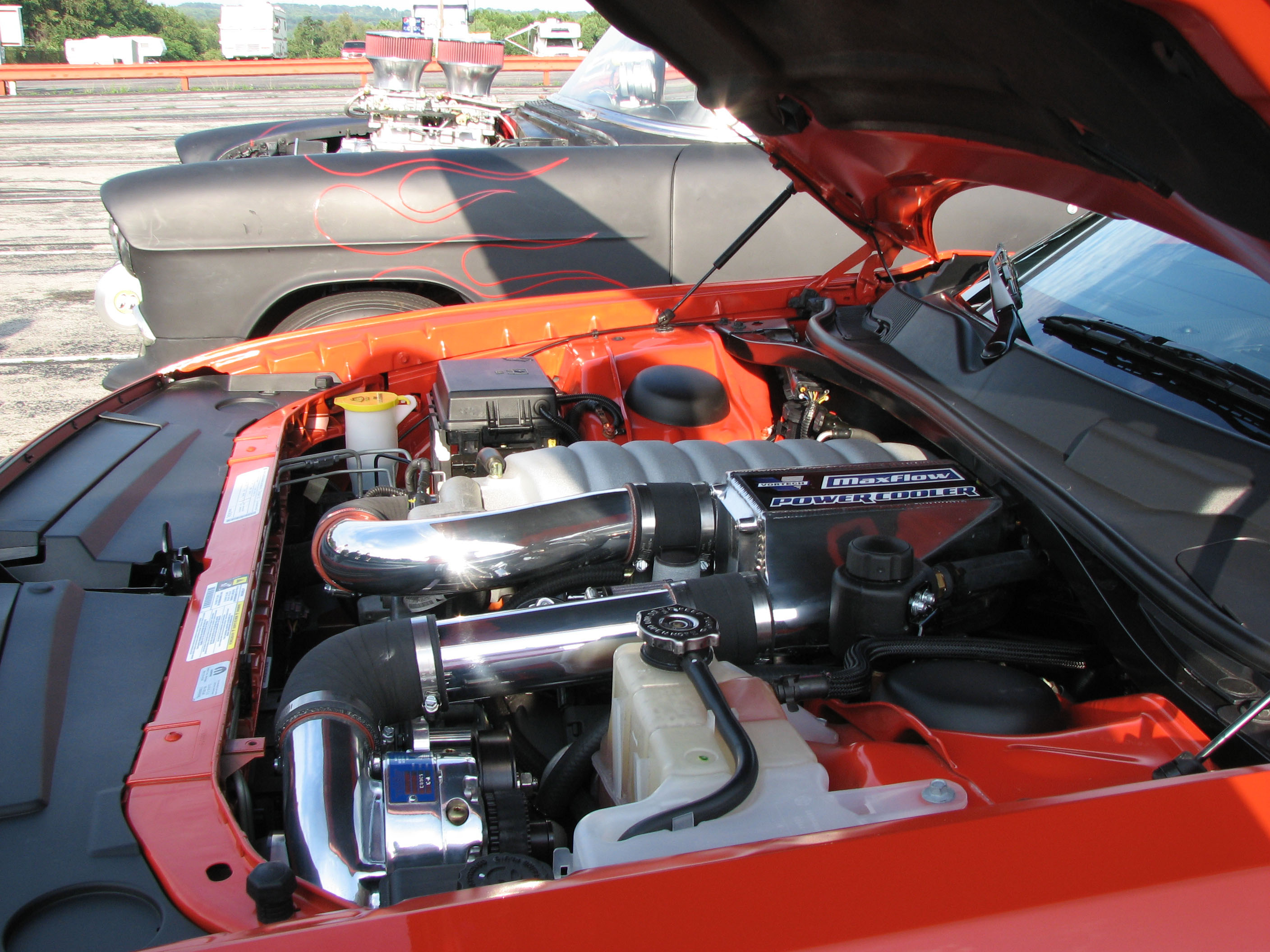 Hemi Orange 2008 Dodge Challenger SRT8 