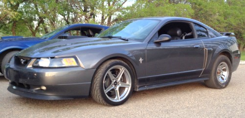 2003 Dark Shadow Grey Ford Mustang Mach 1 picture, mods, upgrades