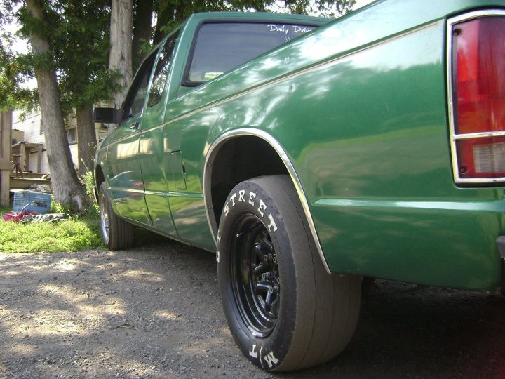 1992 custom green Chevrolet S10 Pickup 2wd extcab  picture, mods, upgrades