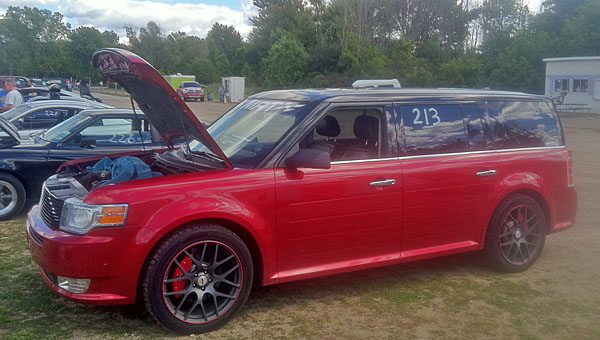 2011 Red Candy Ford Flex EcoBoost Limited picture, mods, upgrades