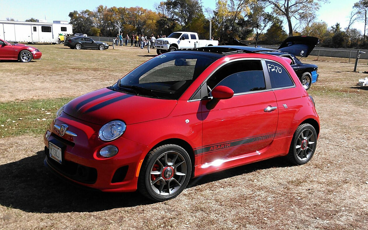 2012 Rosso Red Fiat 500 Abarth picture, mods, upgrades