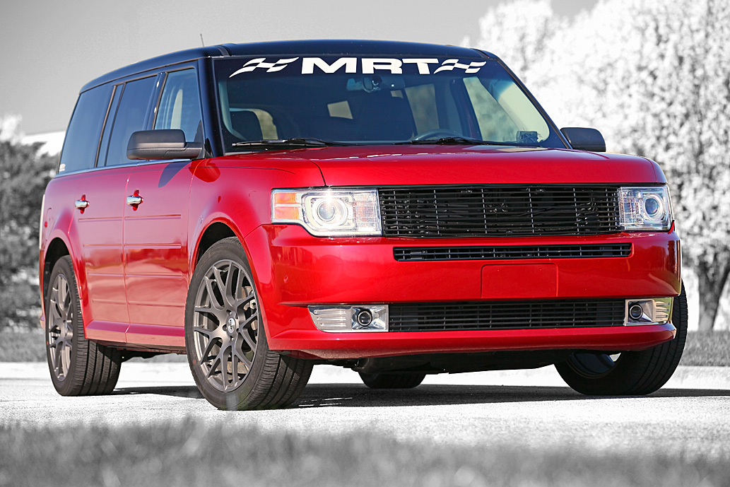 2011 Red Candy Ford Flex EcoBoost Limited Livernois Stage 5 Tune picture, mods, upgrades