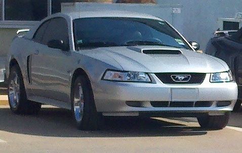 Silver 2001 Ford Mustang GT