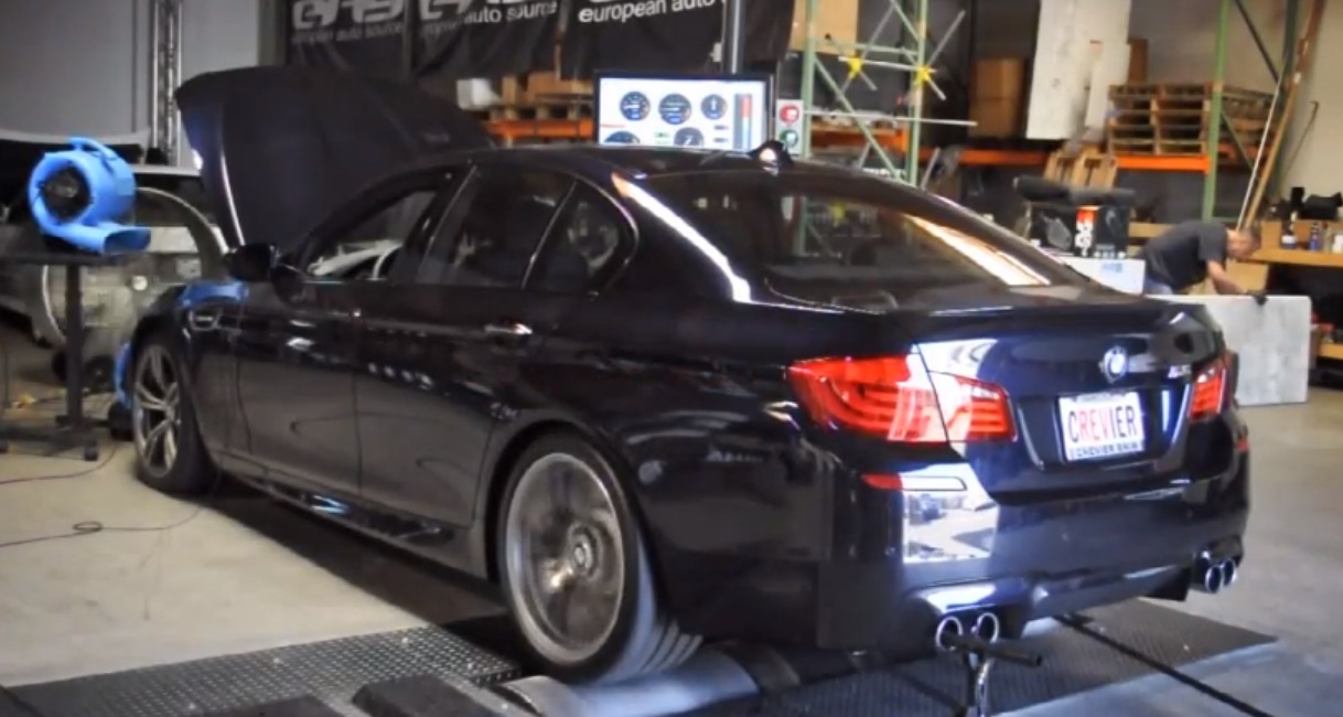 Black 2013 BMW M5 