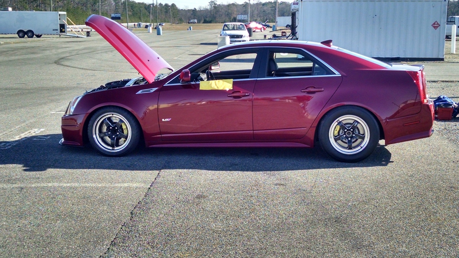 2009 Red Cadillac CTS-V  picture, mods, upgrades