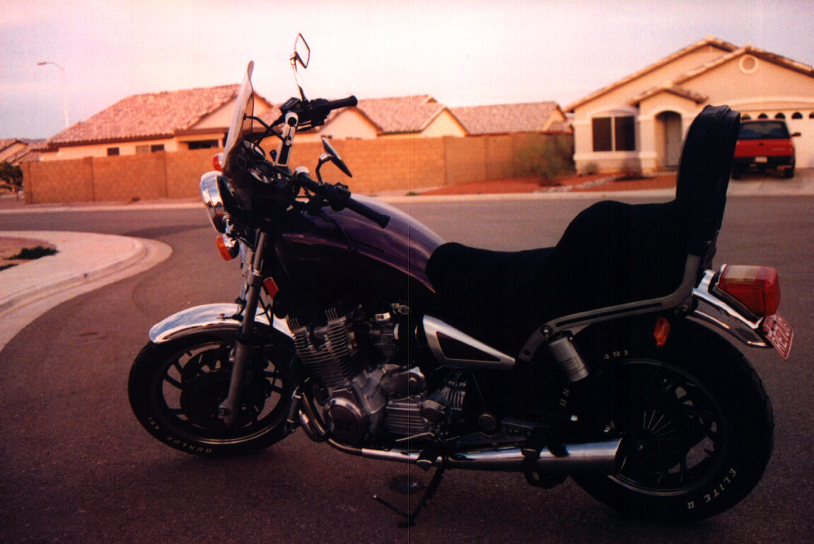 Purple 1982 Yamaha XJ XJ 1100 Maxim