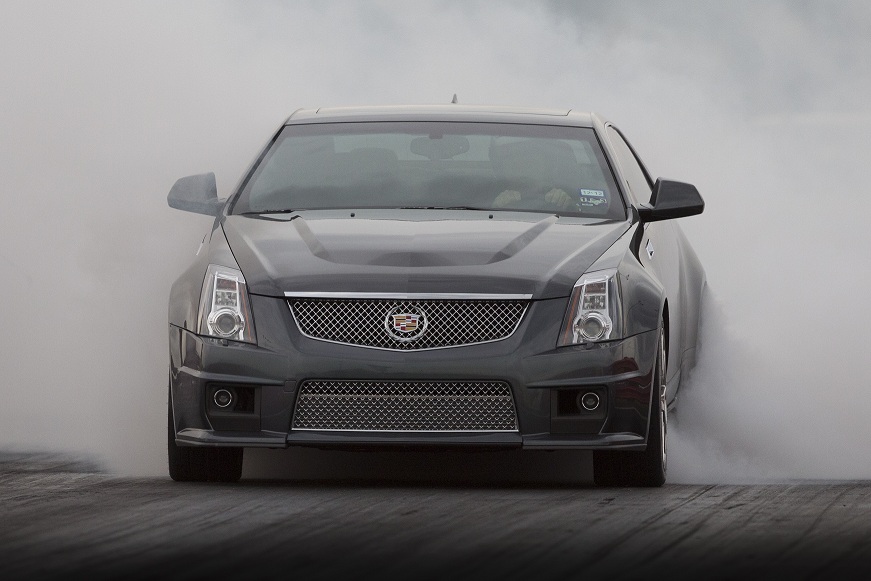 2011 Thunder Gray Cadillac CTS-V Coupe picture, mods, upgrades