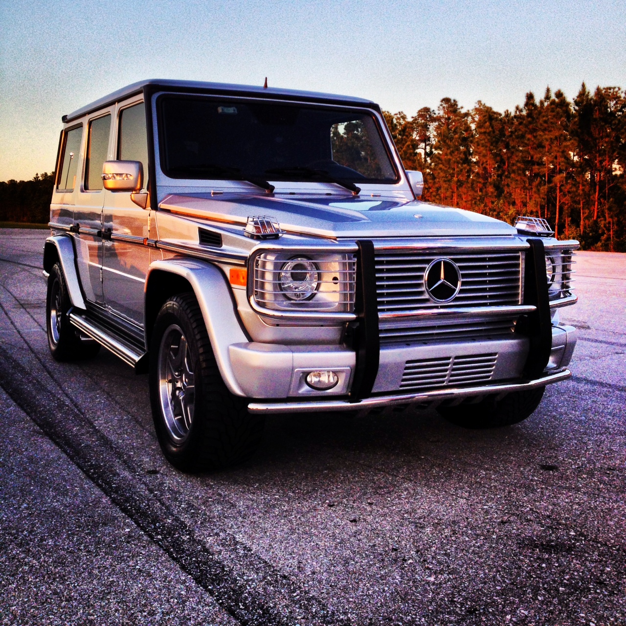 2008 Silver Mercedes-Benz G55 AMG  picture, mods, upgrades