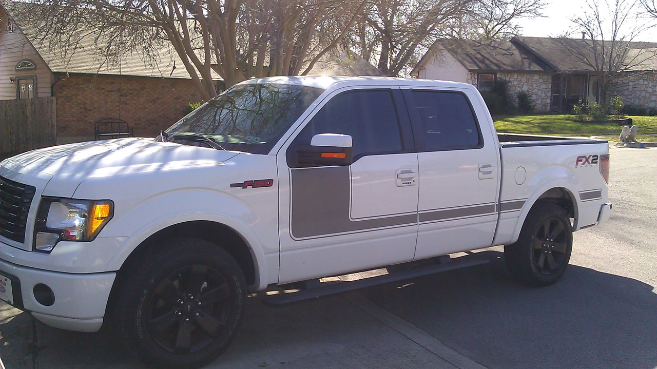 2012 Oxford white Ford F150 FX-2 SCrew Ecoboost picture, mods, upgrades
