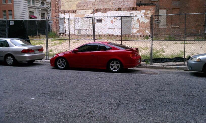 Milano Red 2004 Acura RSX Type S