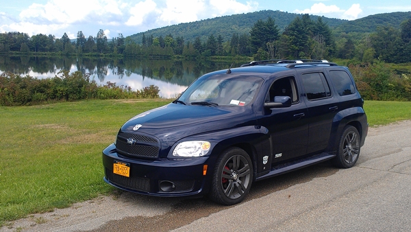 2008 Imperial Blue Metallic Chevrolet HHR SS picture, mods, upgrades