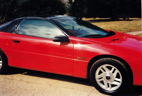 Red 1995 Chevrolet Camaro Z28