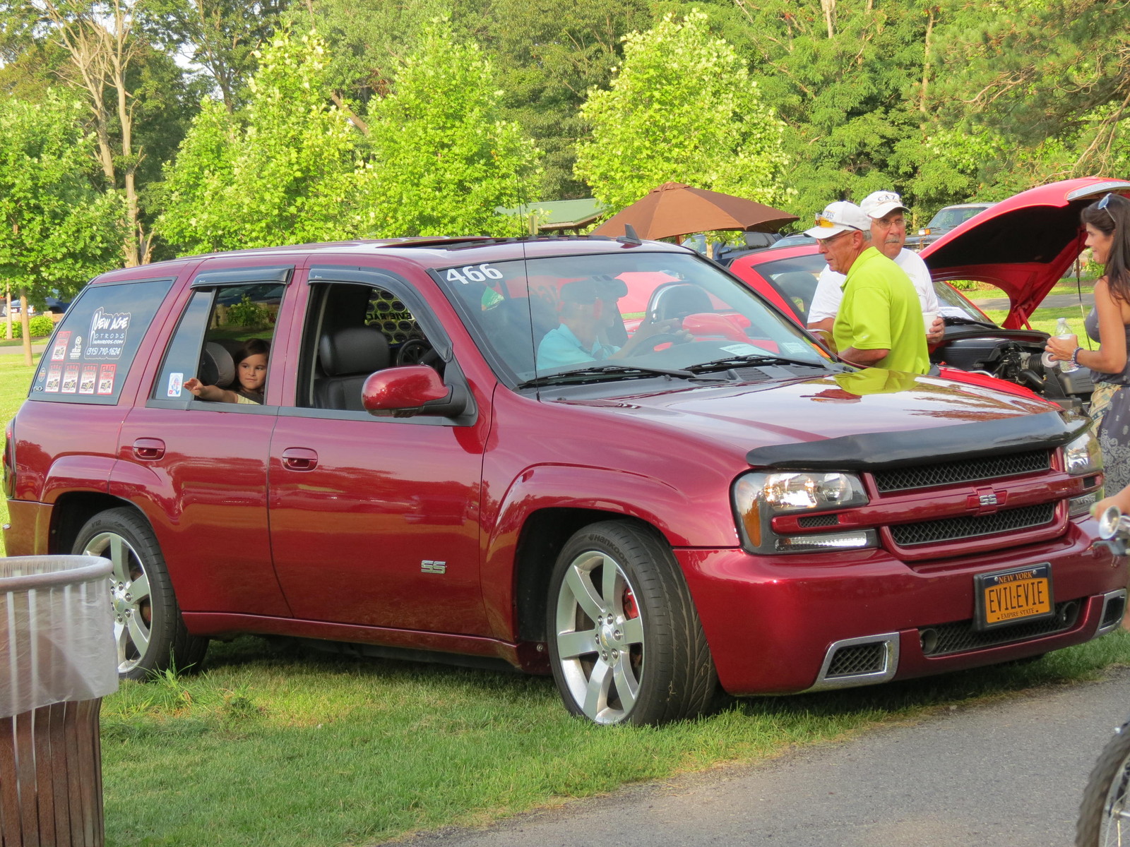 2007 redjewel Chevrolet TrailBlazer awd ss picture, mods, upgrades