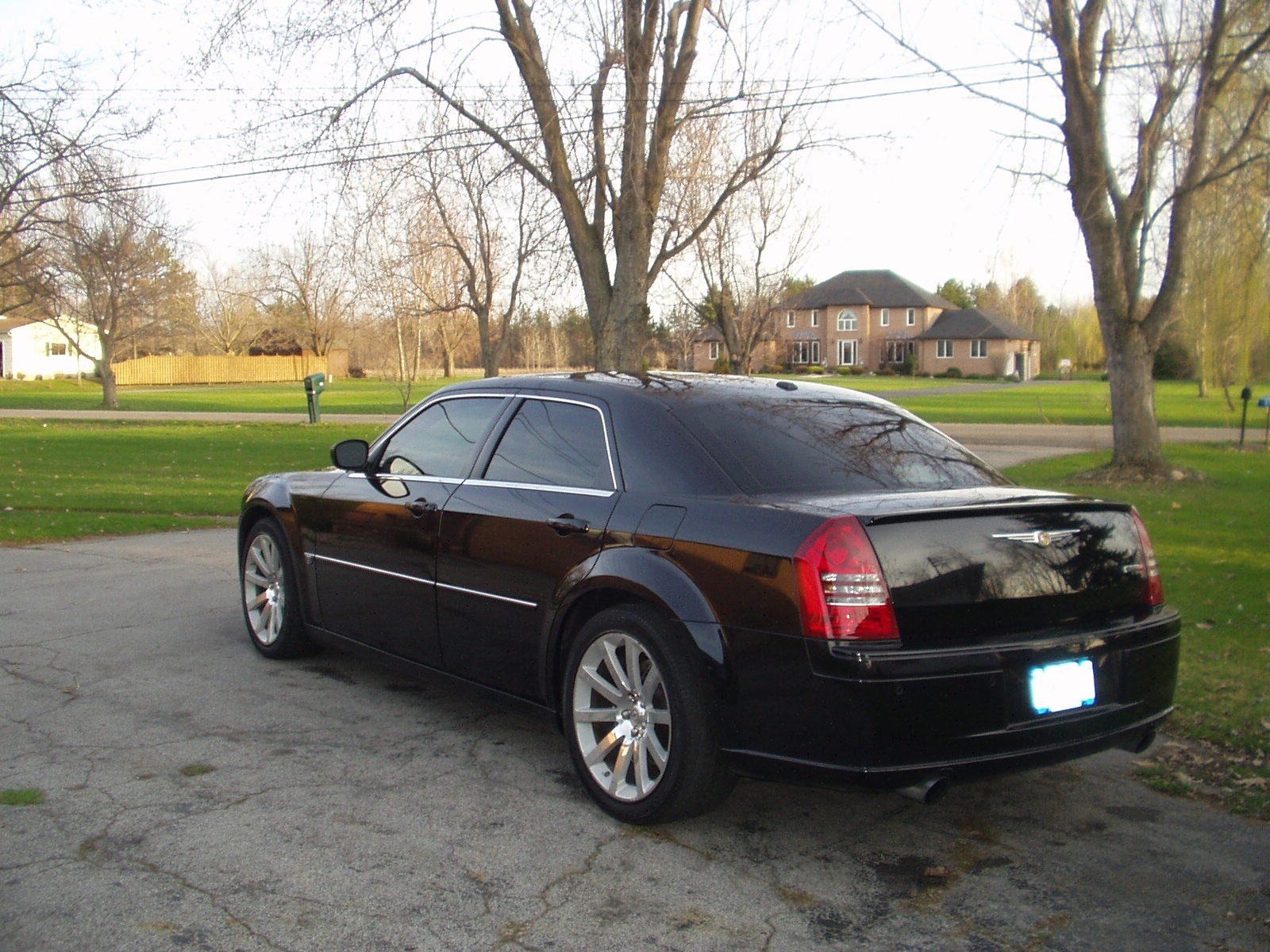 Black 2007 Chrysler 300 SRT8