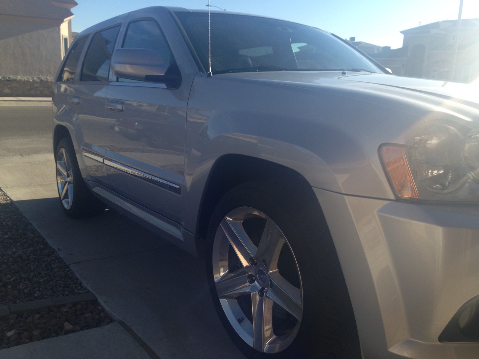 2006 Silver Jeep Cherokee SRT8  picture, mods, upgrades