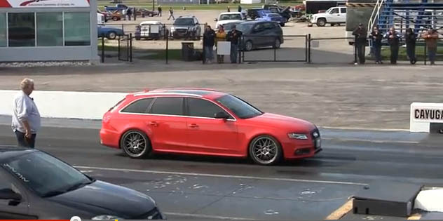 2009 Red Audi A4 B8 Avant picture, mods, upgrades