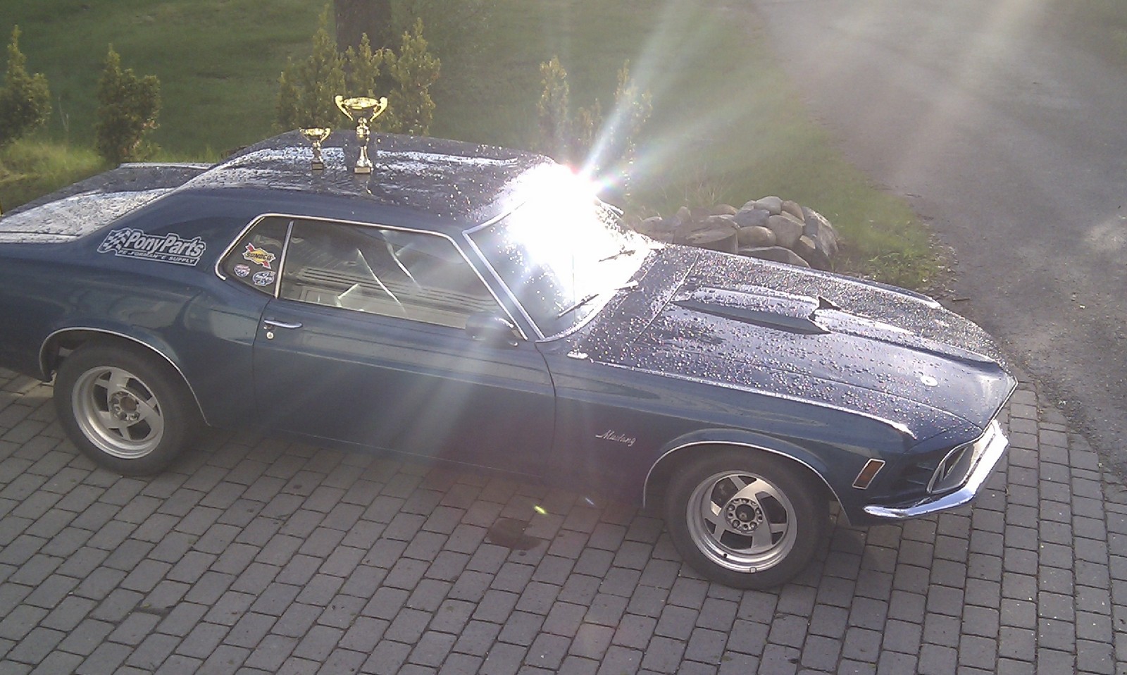 1970 Deep blue Ford Mustang HT picture, mods, upgrades