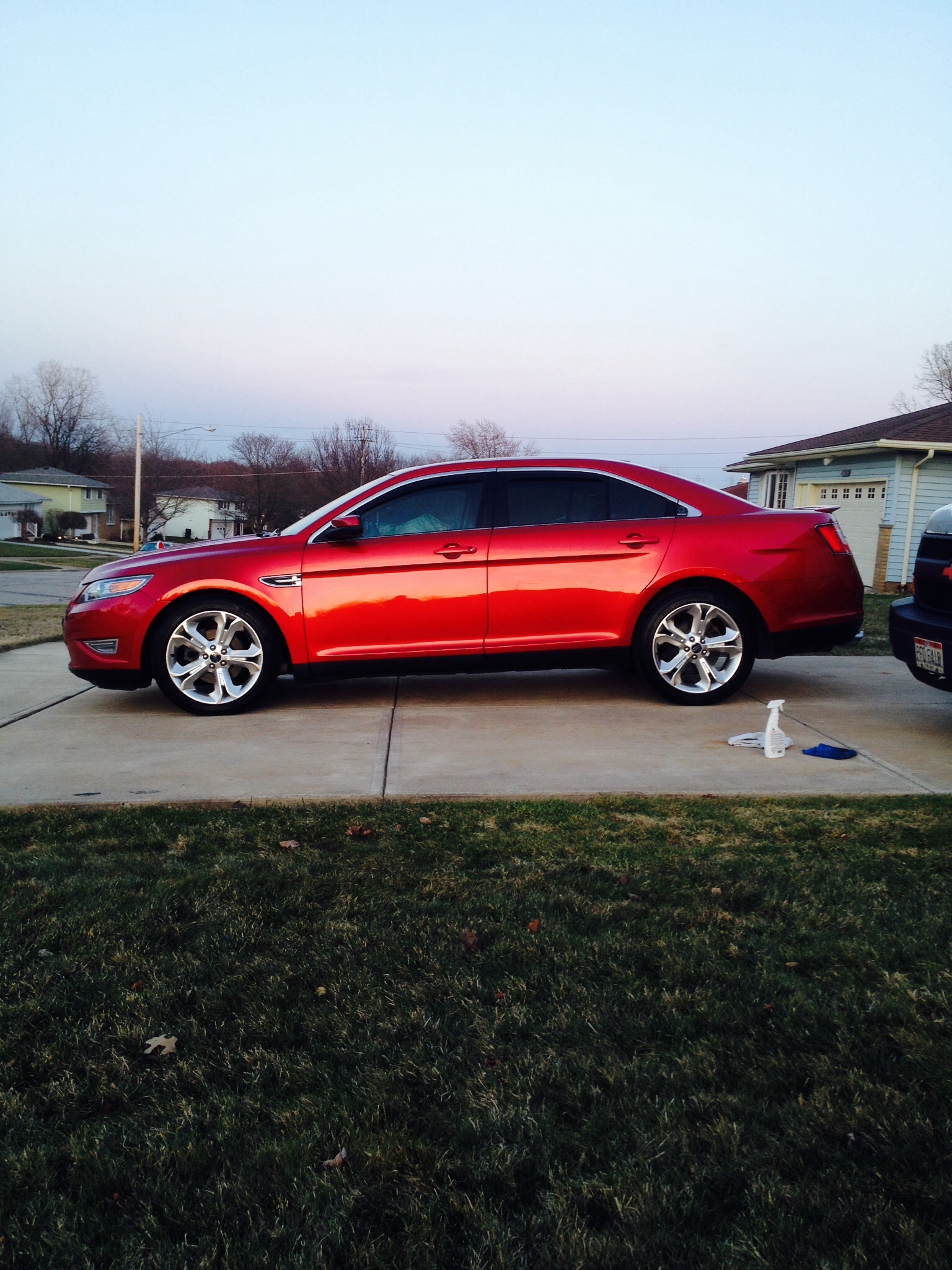 2010 Red candy metallic  Ford Taurus SHO picture, mods, upgrades