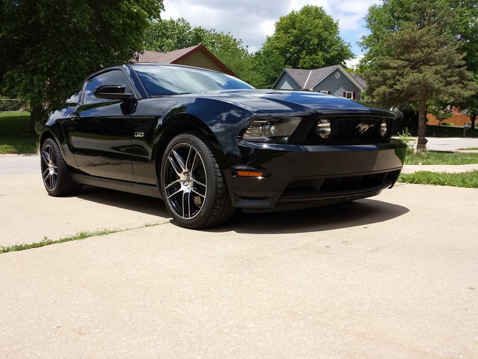 2012 Black Ford Mustang GT Premium picture, mods, upgrades