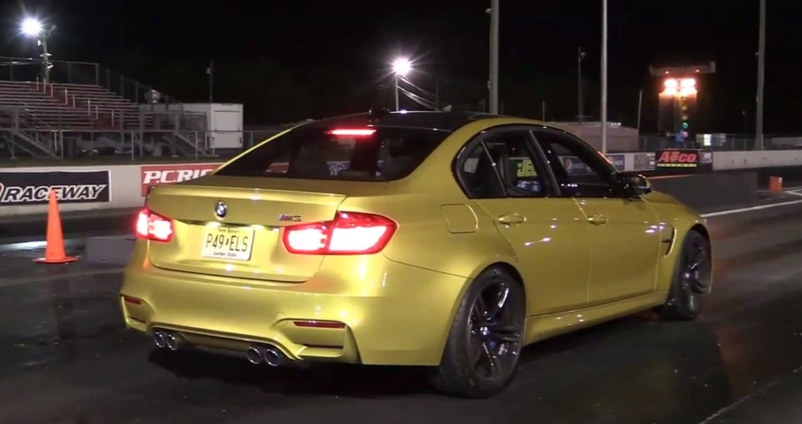 Austin Yellow Metallic 2015 BMW M3 F80