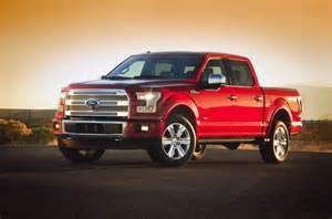 Metalic Red 2015 Ford F150 