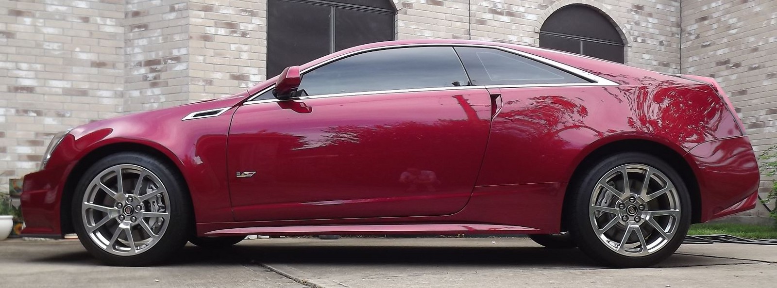 2013 Crystal Red Cadillac CTS-V  picture, mods, upgrades
