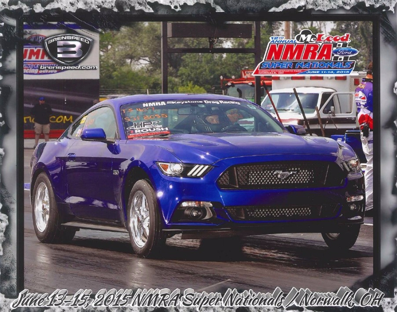 Blue 2015 Ford Mustang GT    N/A