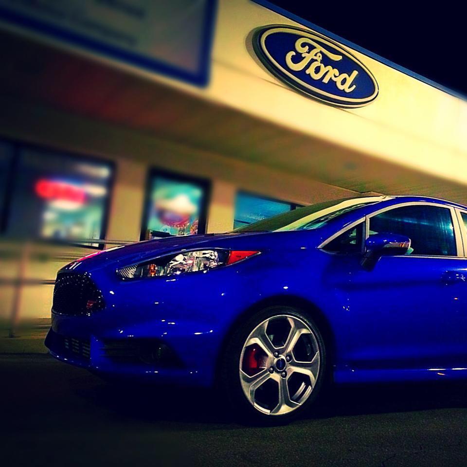 2014 BLUE Ford Fiesta ST picture, mods, upgrades