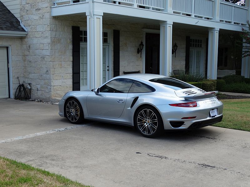 2014 Rhodium Silver Porsche 911 Turbo S picture, mods, upgrades