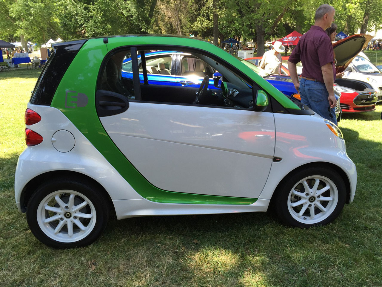 2015 White Smart Fortwo Electric Drive picture, mods, upgrades