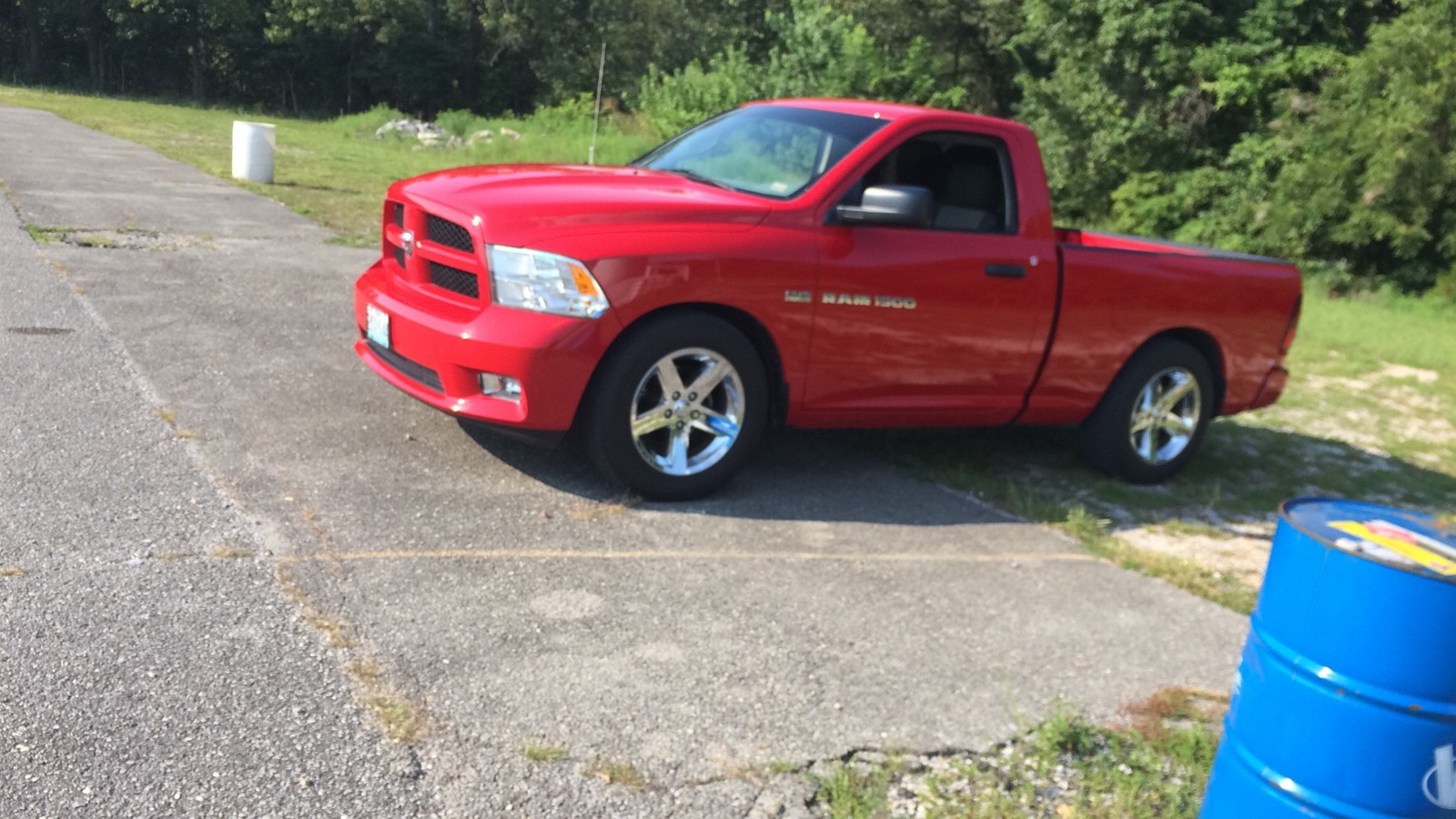 2012 Flame Red Dodge Ram 1500 ST picture, mods, upgrades