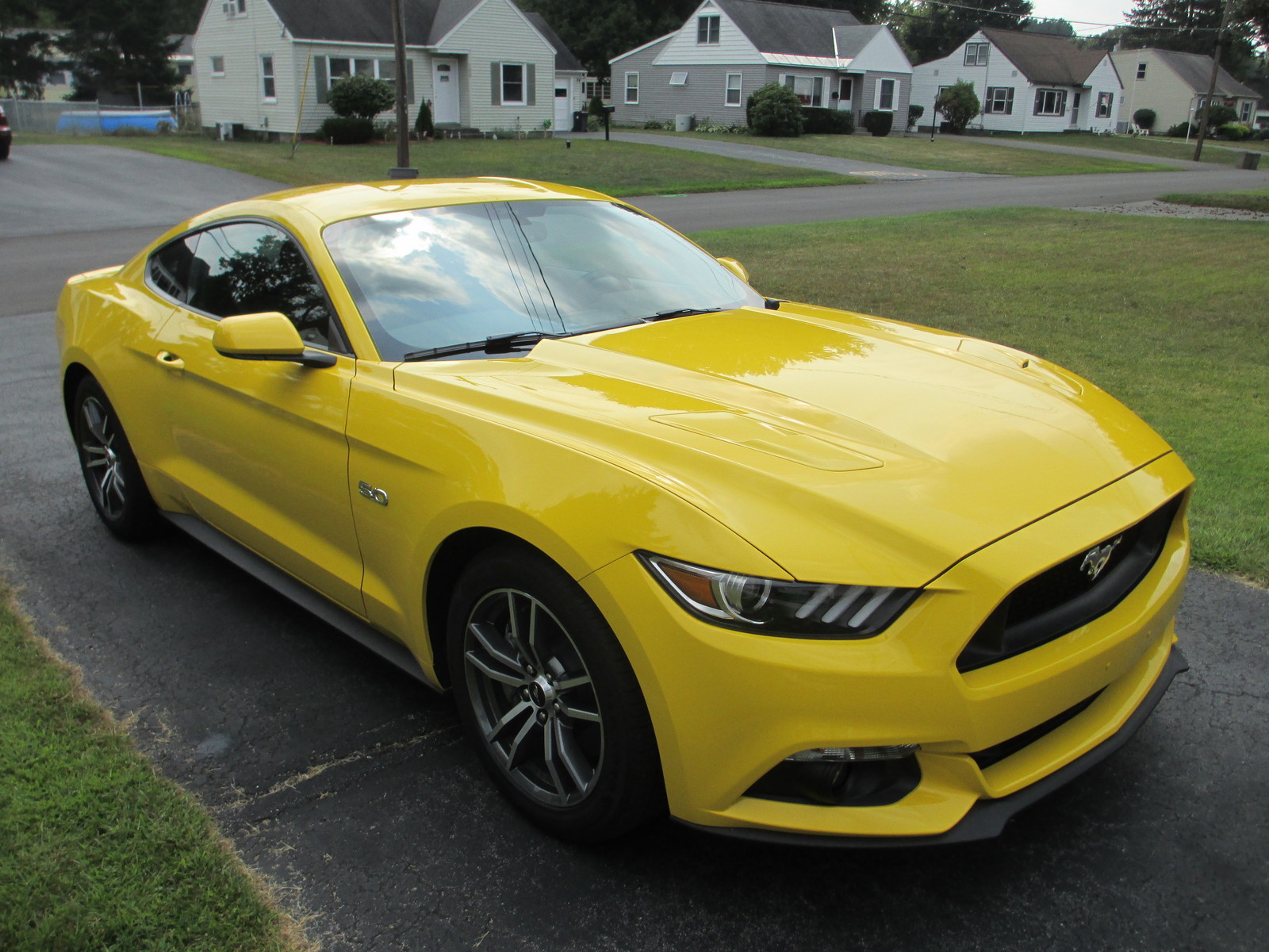 2015 Triple Yellow Ford Mustang GT picture, mods, upgrades