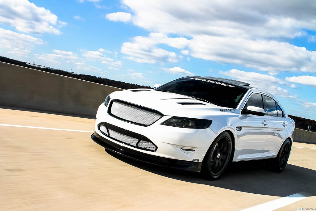 2010 White / Black Ford Taurus SHO picture, mods, upgrades